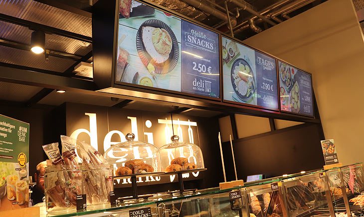 Deli am Markt im REWE-Markt am Flughafen M&uuml;nchen (Foto: Marikka-Laila Maisel)